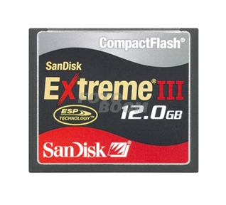 CompactFlash EXTREME III 12Gb